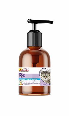 Animalis Nature - Huile de Foie de Morue pour Chat - 100ml