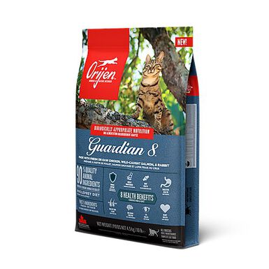 Orijen - Croquettes Guardian 8 au Poulet Saumon et Lapin pour Chat - 4,5Kg