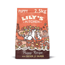 Lily's Kitchen - Croquettes Poulet et Saumon Sans Céréales pour Chiot