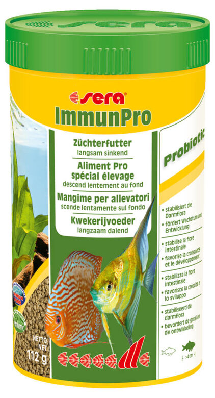 Sera - Aliments Spécial Élevage ImmunPro pour Poissons - 250ml Image numéro 1 Sera - Aliments Spécial Élevage ImmunPro pour Poissons - 250ml Image numéro 1