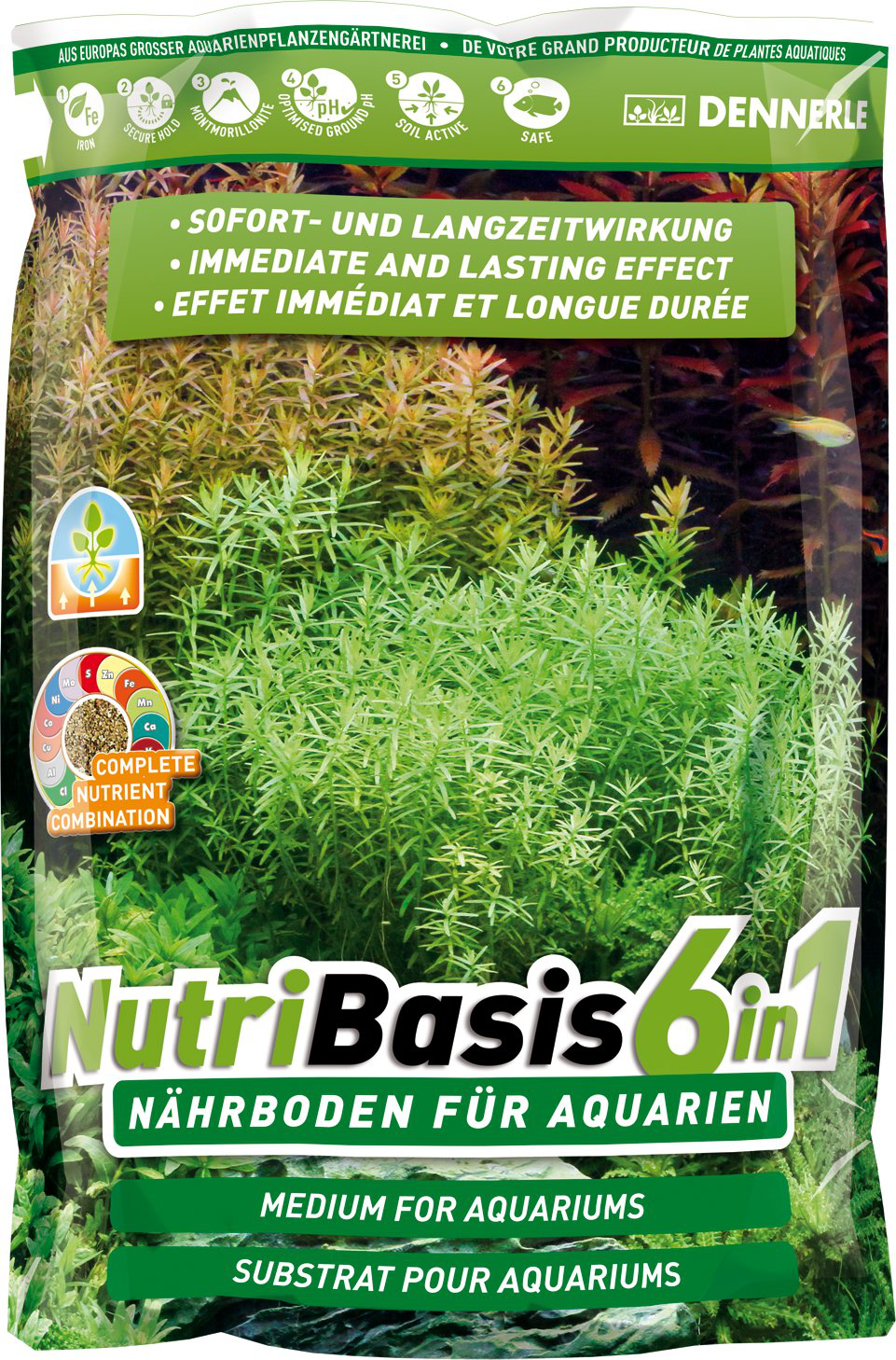 Dennerle - Sol Nutritif NutriBasis 6in1 Eau Douce - 4,8Kg Image num&eacute;ro 1