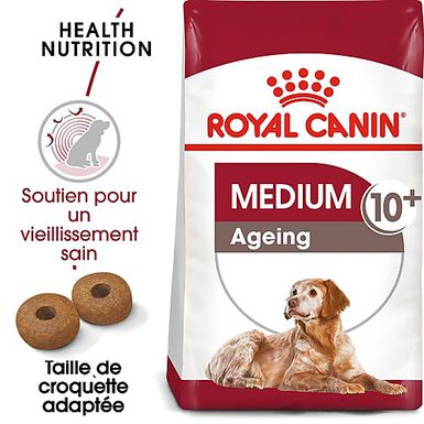Royal Canin - Croquettes Medium Ageing 10+ pour Chien Senior - 3Kg