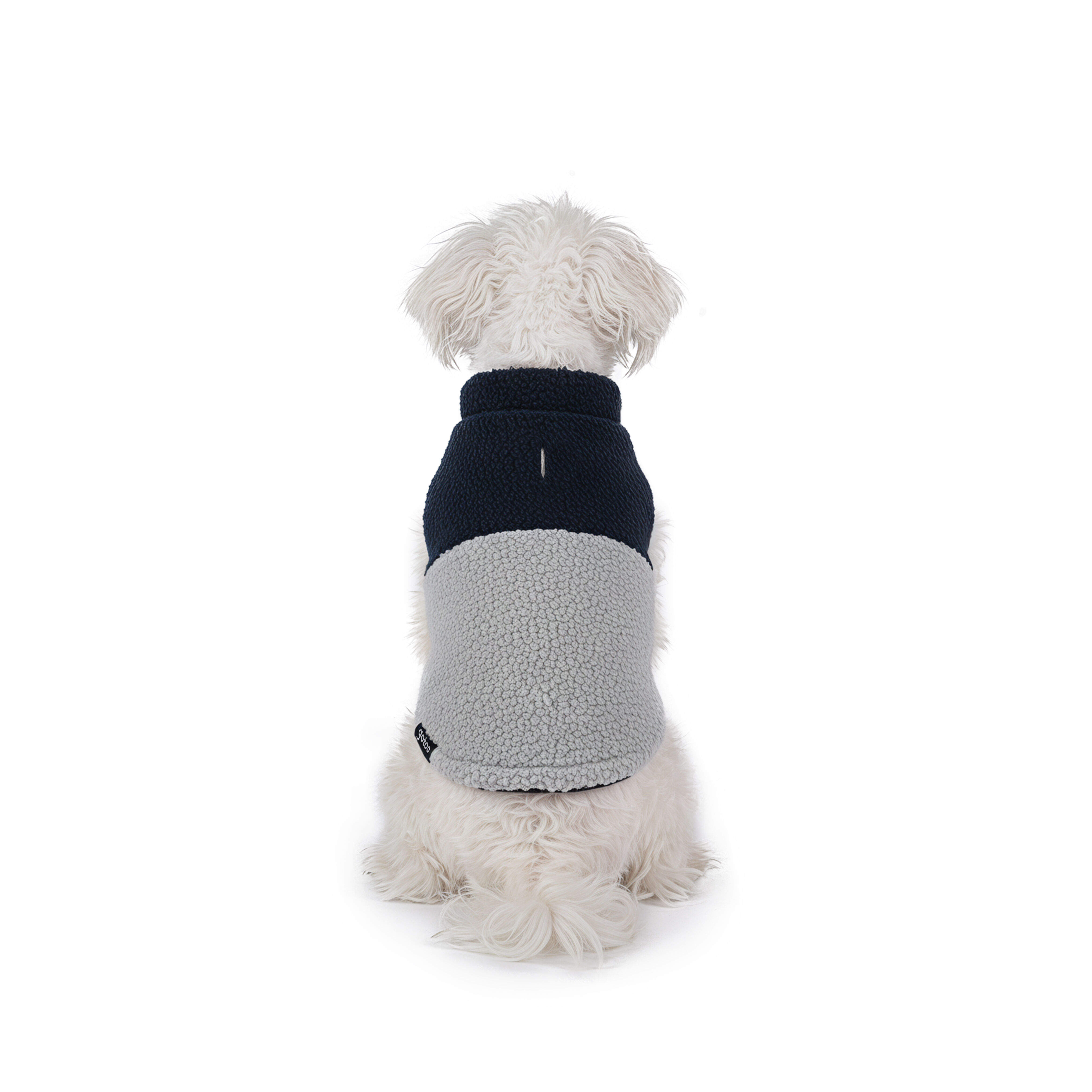 Gotoo - Manteau Polaire Bicolore pour Chiens - 25cm Image num&eacute;ro 13
