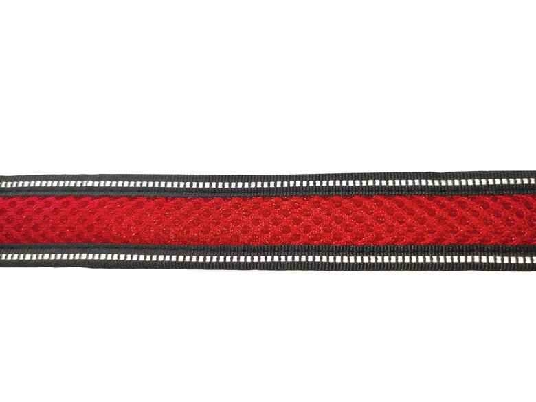 Gotoo - Laisse en Mesh 120cm pour Chien - Rouge Image numéro 3 Gotoo - Laisse en Mesh 120cm pour Chien - Rouge Image numéro 3
