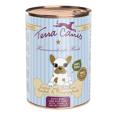Terra Canis - Aliment Naturel Puppy à l'Agneau pour Chiots - 400g