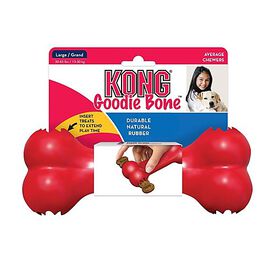 KONG - Jouet Os Extreme Goodie Bone pour Chien - Noir