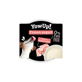Yowup -  Yaourt Glacé au Gâteau Bacon pour Chiens - 110g