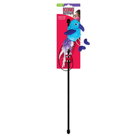 KONG - Jouet Canne à Pêche Teaser Feather pour Chats