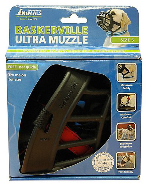 Cie Animals - Muselière Baskerville Ultra Muzzle - Taille 5 image number null