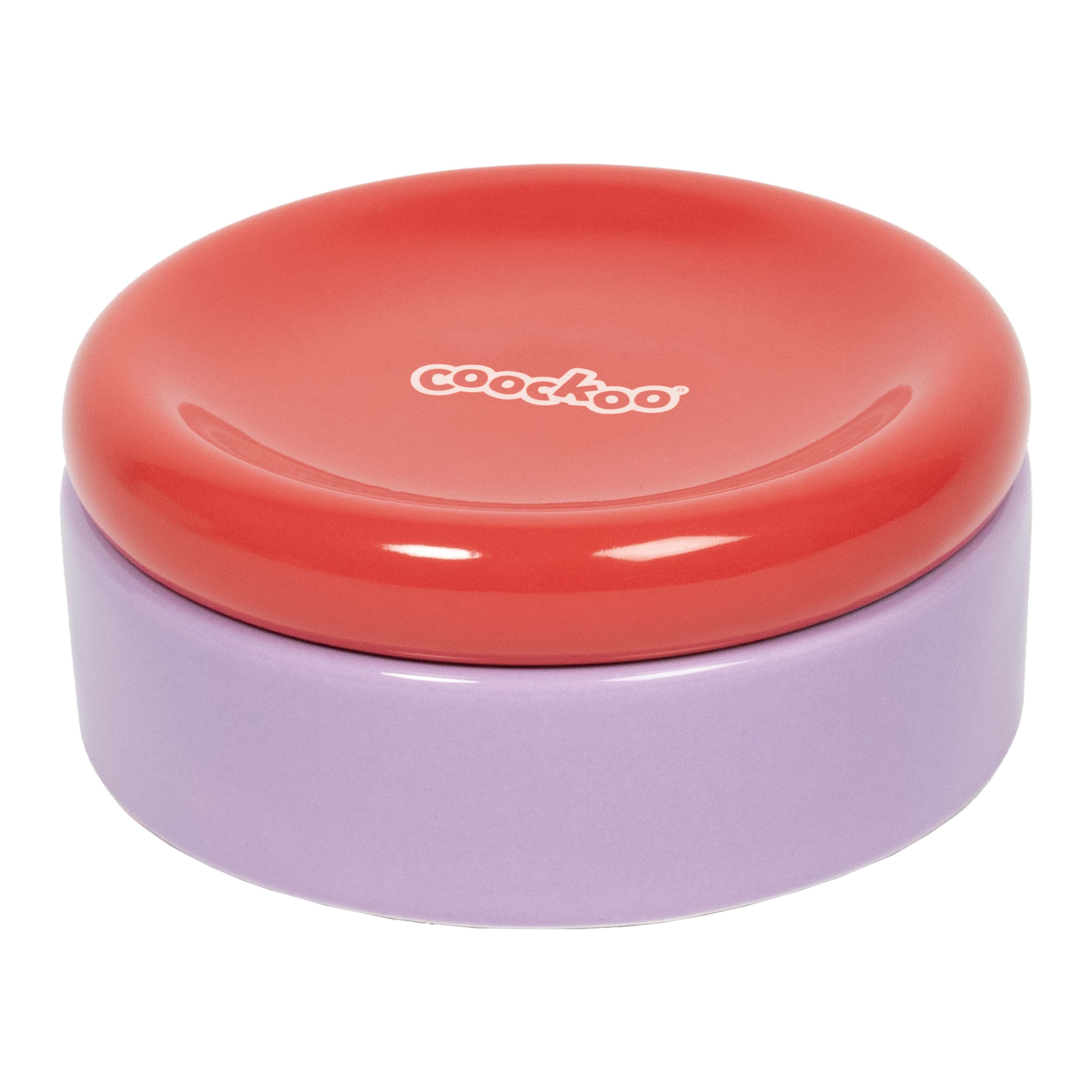 Coockoo - Gamelle Funky Eau et Nourriture pour Chats - Rouge Image num&eacute;ro 1