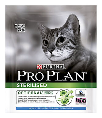 Pro Plan - Croquettes Sterilised au Lapin pour Chat Adulte Stérilisé