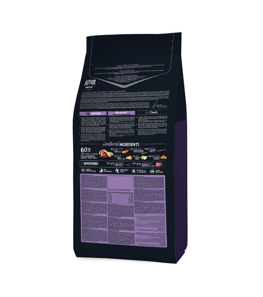Ownat - Croquettes Natural Fresh Canard et Poulet pour Chiens - 3Kg Image num&eacute;ro 4