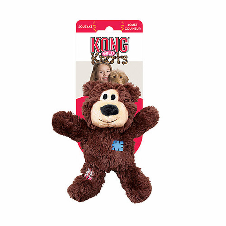 KONG - Peluche Wild Knots Bear Ours pour Chien - M/L image number null