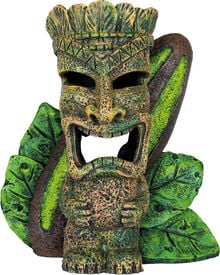 Superfish - Décoration Tiki Board pour Aquarium - 21cm