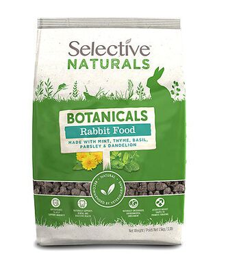 Selective Naturals - Aliment En Granulés Botanicals Lapins - 1,5kg