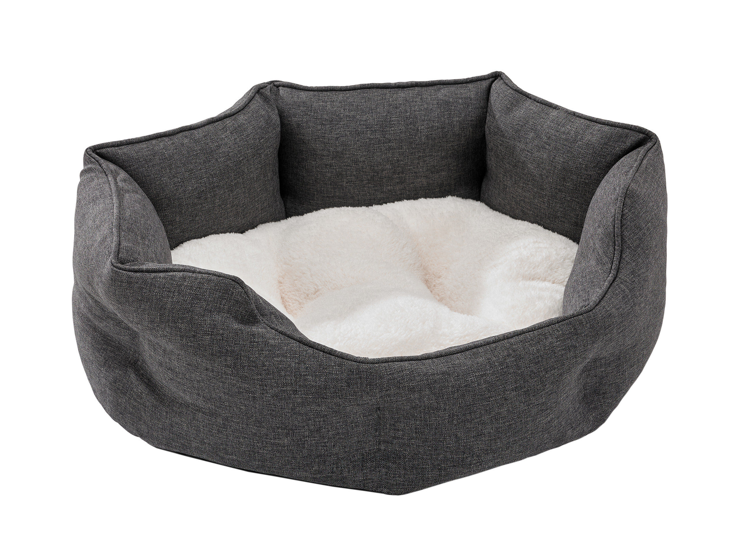 Wikopet - Panier Bobby Bed Gris S pour Chiens - 48x40cm Image num&eacute;ro 1