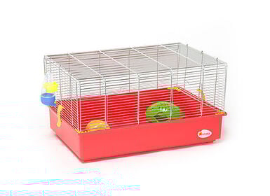 Animalis - Cage Équipée pour Hamster - 61x40x33cm