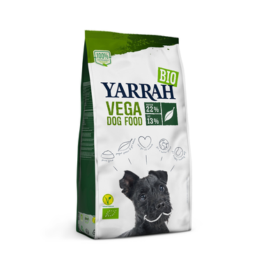 Yarrah - Croquettes Bio Végétariennes Baobab et Huile de Coco pour Chiens Adultes - 2Kg