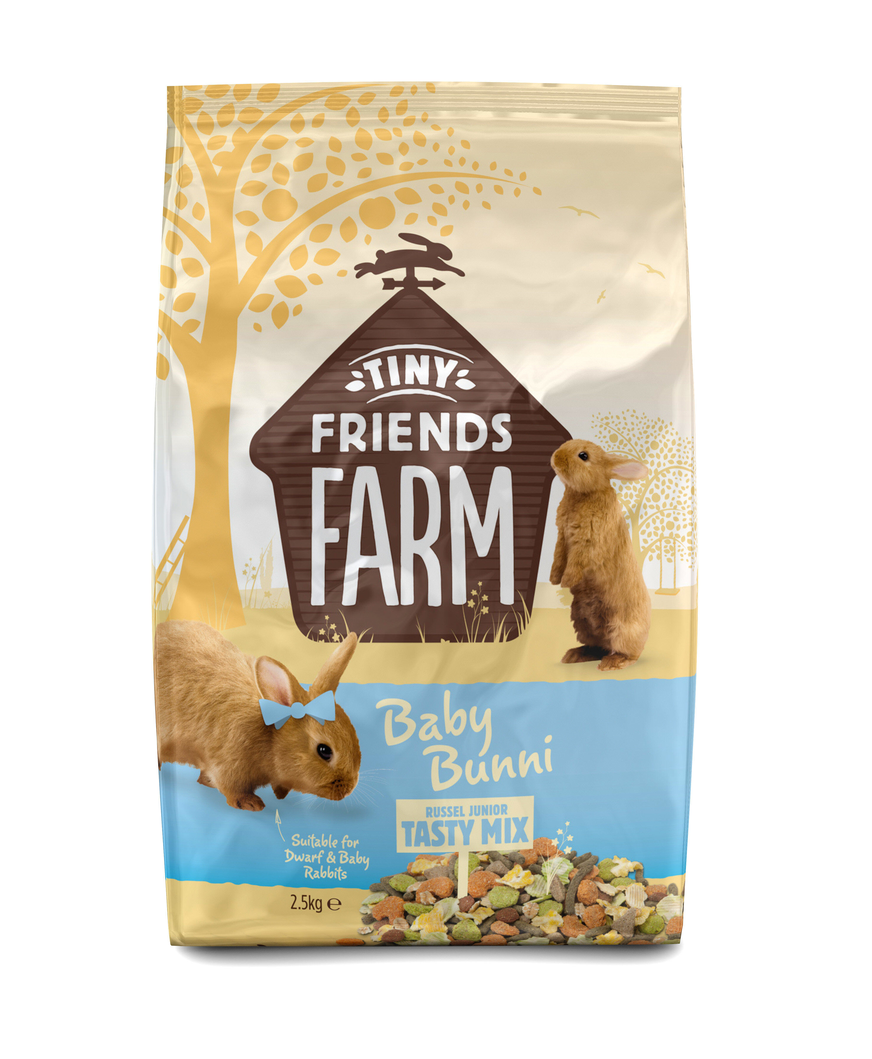 Tiny Friends Farm - Aliment Baby Bunni Tasty Mix - 2.5Kg Image num&eacute;ro 1
