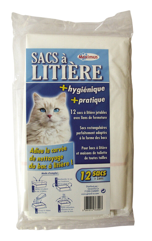 Tyrol - Sacs Maximus pour Bac à Litière - x12 Image numéro 1 Tyrol - Sacs Maximus pour Bac à Litière - x12 Image numéro 1