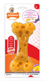 Nylabone - Jouet Os à Mâcher Extreme Chew au Fromage pour Chiens