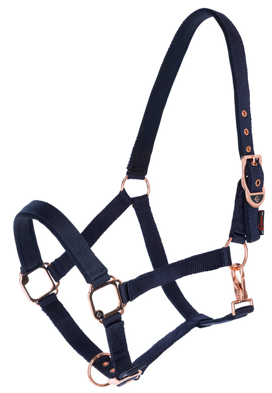 Covalliero - Licol Réglable Classy Navy, Pony S image number null