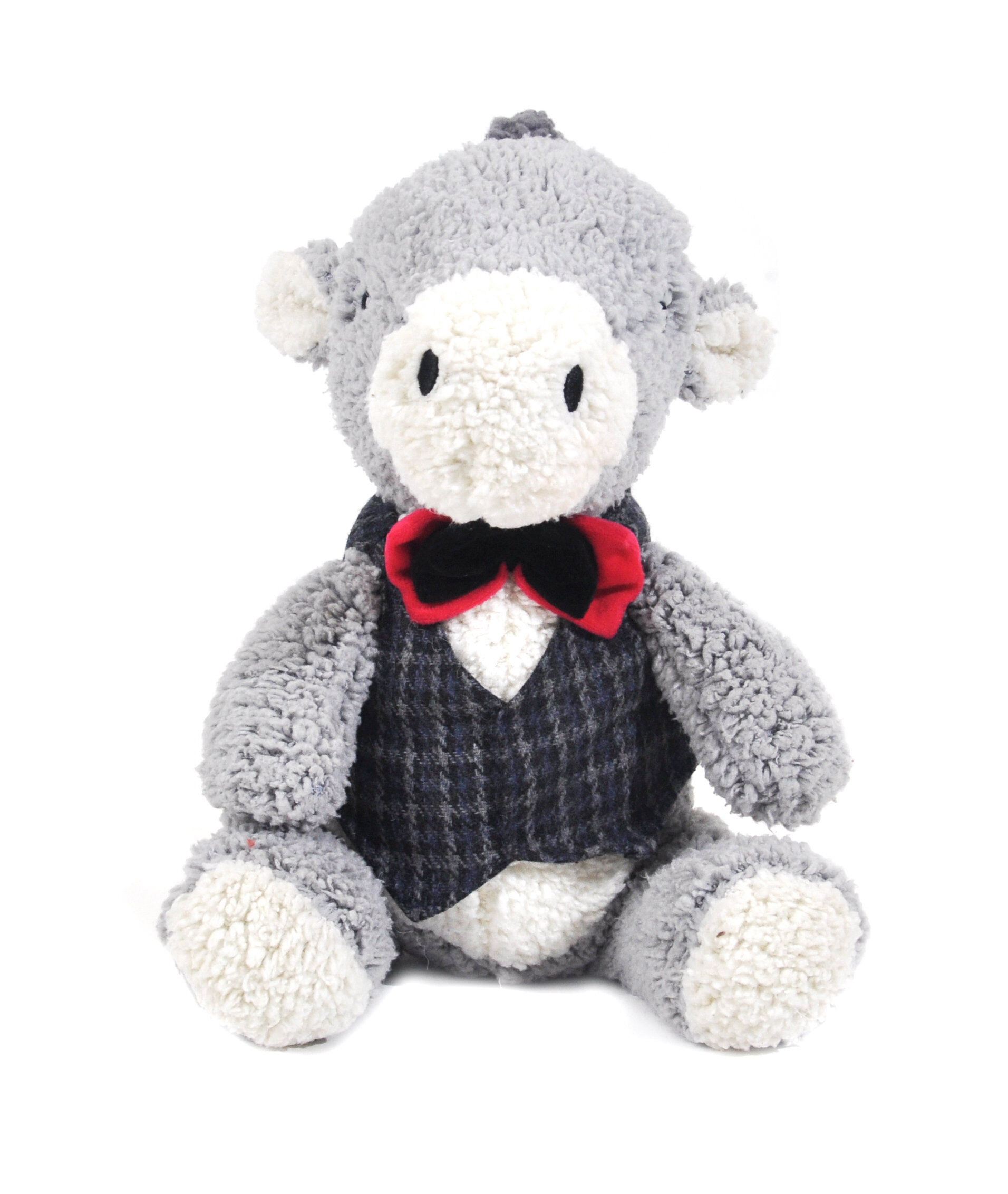 Animalis - Jouet Ane Calin Laine Recycl&eacute;e pour Chiens - 28cm Image num&eacute;ro 1