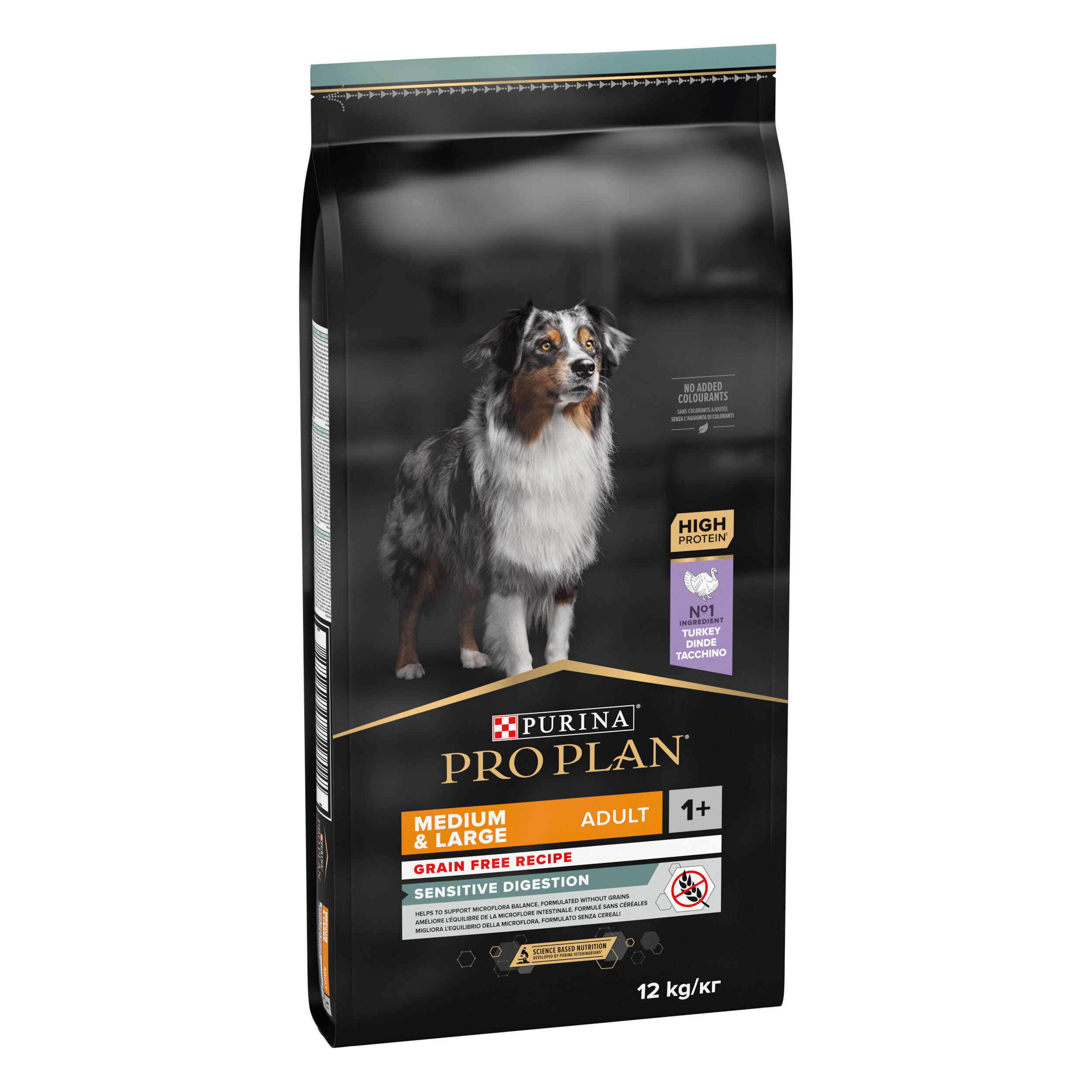 Pro Plan - Croquettes OPTIAGE Medium & Large Adult Sans C&eacute;r&eacute;ales Dinde pour Chien - 12Kg Image num&eacute;ro 2