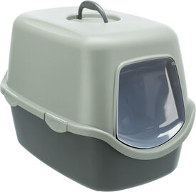 Trixie - MAISON DE TOILETTE Vico, recyclé, 40 × 40 × 56 cm, anthracite/gris-ve