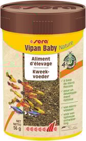 Sera - Flocons Vipan Baby Flakes pour Jeunes Poissons - 56g/100ml