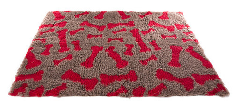 Martin Sellier - Tapis Moelleux Os Rouge pour Chien - 100cm image number null