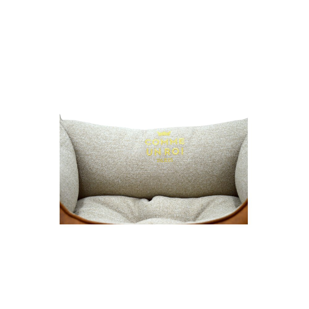 Comme Un Roi - Panier Douillet So Chic Beige pour Chien - XL Image num&eacute;ro 3