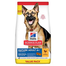 Hill's Science Plan - Mature Adult Croquettes Pour Grand Chien Agé Au Poulet  - 18kg