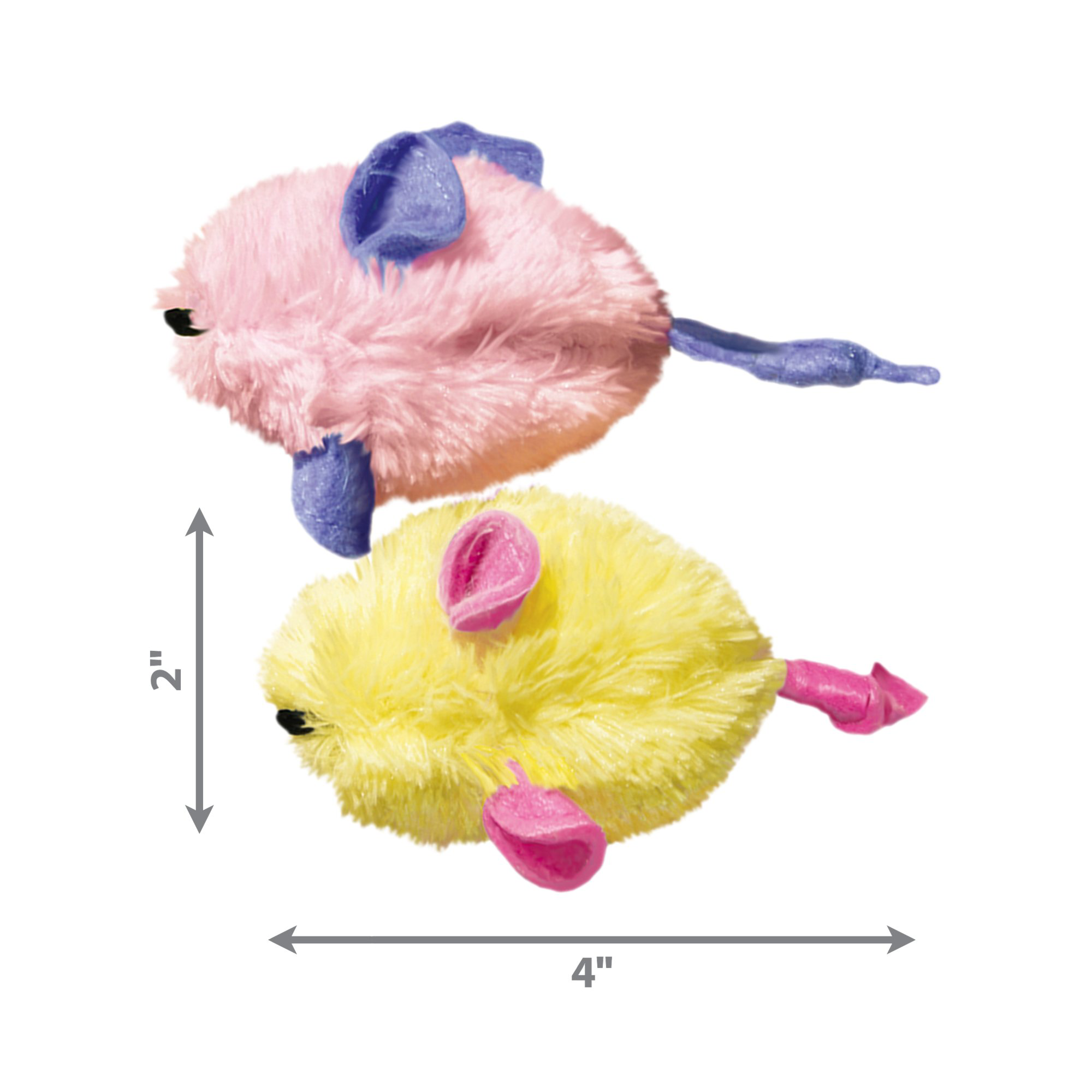 KONG - Jouet Kitten Mice 2 pour Chatons Image num&eacute;ro 3