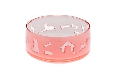 Ferribiella - Bol Duoworld Rose pour Chiens