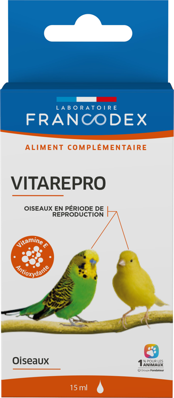 Francodex - Aliment Préparation à la Reproduction Vitarepro pour Oiseau - 15ml image number null