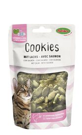 Bubimex - Biscuits à l'Herbe à Chat et au Saumon pour Chat - 50g