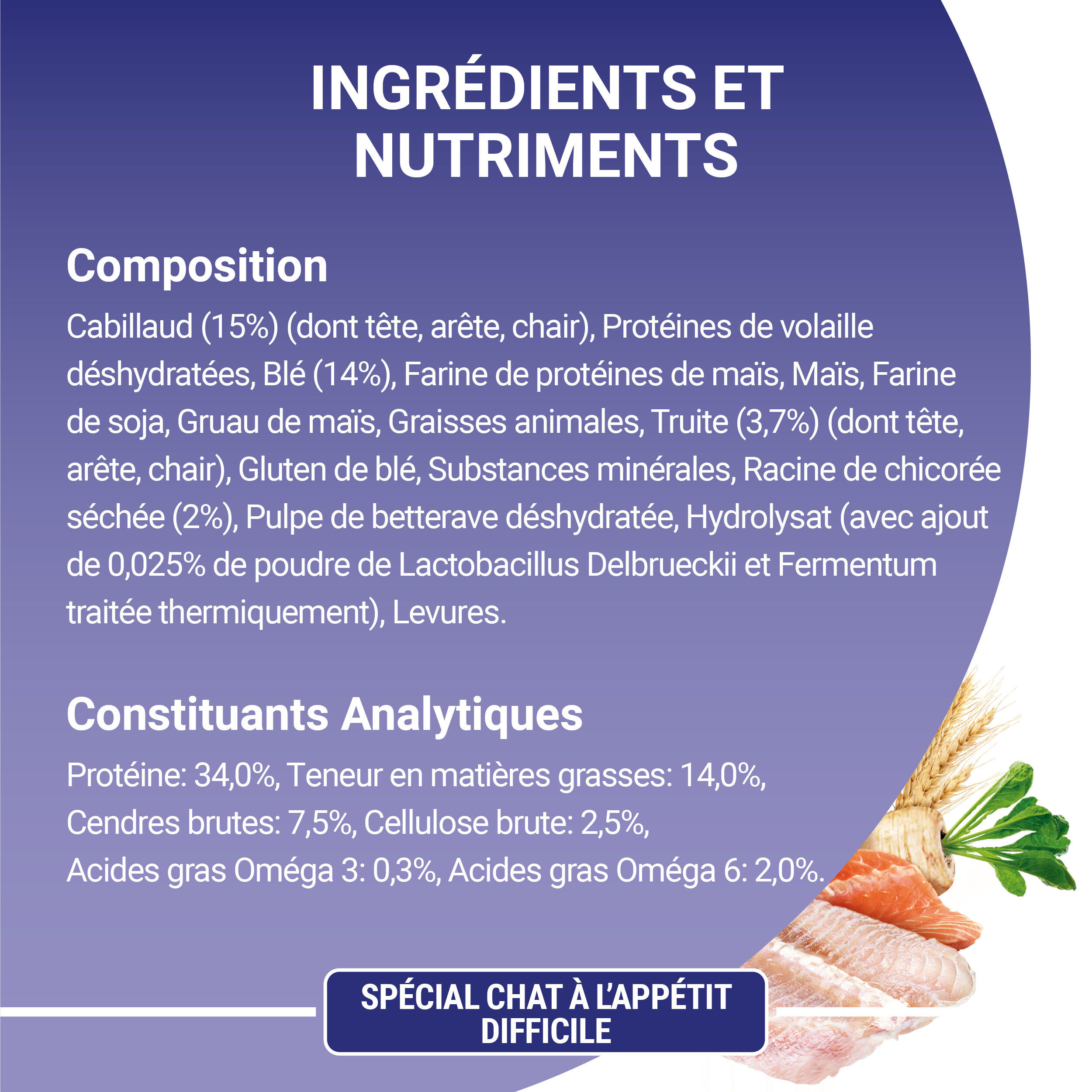 Purina One - Croquettes Sp&eacute;cial Chat difficile au Cabillaud et &agrave; la Truite - 1,5kg Image num&eacute;ro 6