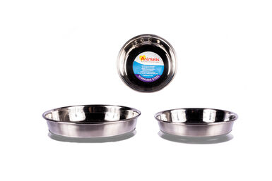 Animalis - Gamelle en Inox avec Ventouse pour Chats