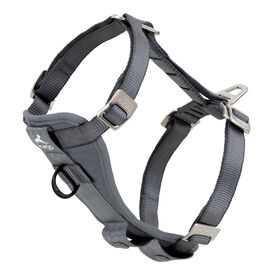 Kurgo - Harnais de Sécurité "Tru-Fit" Gris Pour Chien