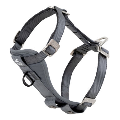 Kurgo - Harnais de Sécurité "Tru-Fit" Gris Pour Chien