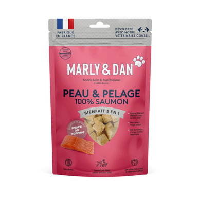 Marly & Dan - Friandises Freeze Dried Peau et Pelage - 50g