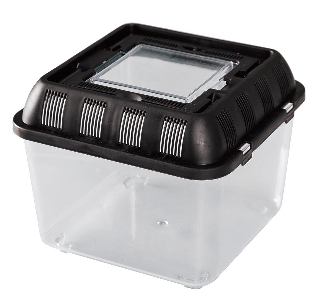 Reptizoo - Bo&icirc;te de Transport pour Reptiles - 20,5x20,5x17cm Image num&eacute;ro 1