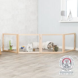 Trixie - Enclos pour intérieur, lapins nains, 60–240 × 50 cm