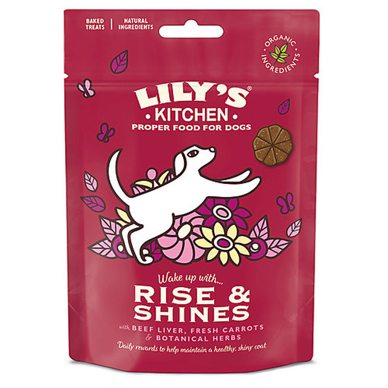 Lily's Kitchen - Biscuits Rise & Shine au Foie pour Chien - 80g image number null