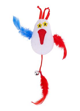 Wouapy - Jouet Cocorico pour Chats - 24cm
