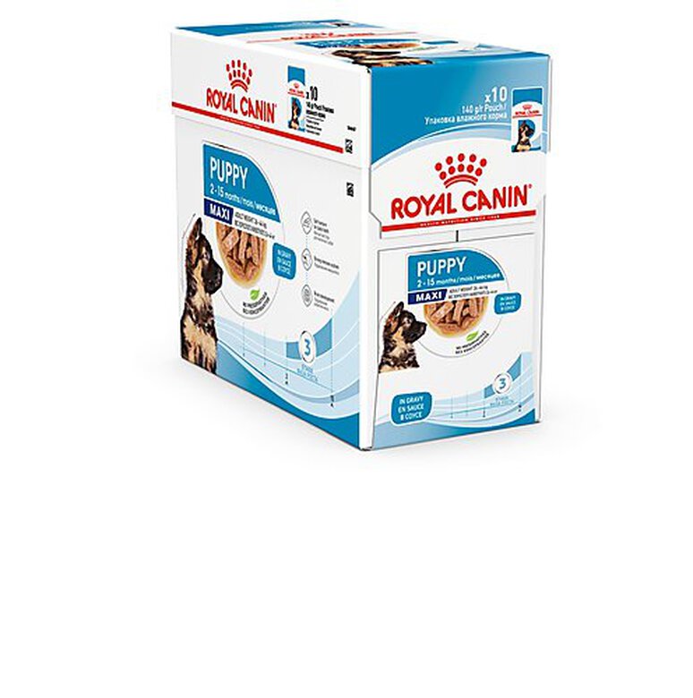 Royal Canin - Sachets Puppy Maxi en Sauce pour Chiot - 10x140g image number null