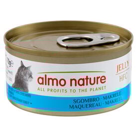 Almo Nature - Pâtée en Boîte HFC Jelly Maquereau pour Chat - 70g