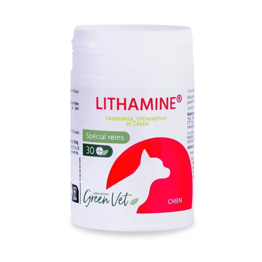 Greenvet - Comprim&eacute;s Lithamine Sp&eacute;cial Reins pour Chiens - x30 Image num&eacute;ro 1
