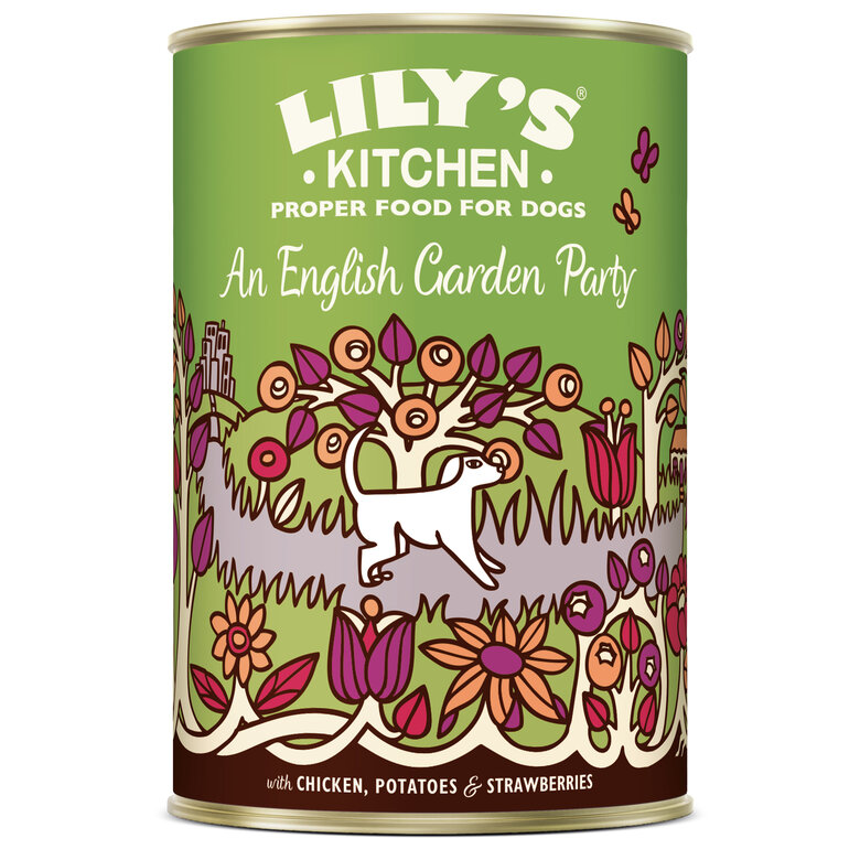 Lily's Kitchen - Recette Garden-Party à l'Anglaise pour Chiens - 400g Image numéro 1 Lily's Kitchen - Recette Garden-Party à l'Anglaise pour Chiens - 400g Image numéro 1